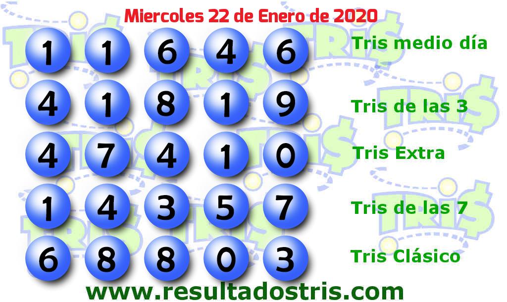 Boleto del Tris Clásico del 2020-01-22