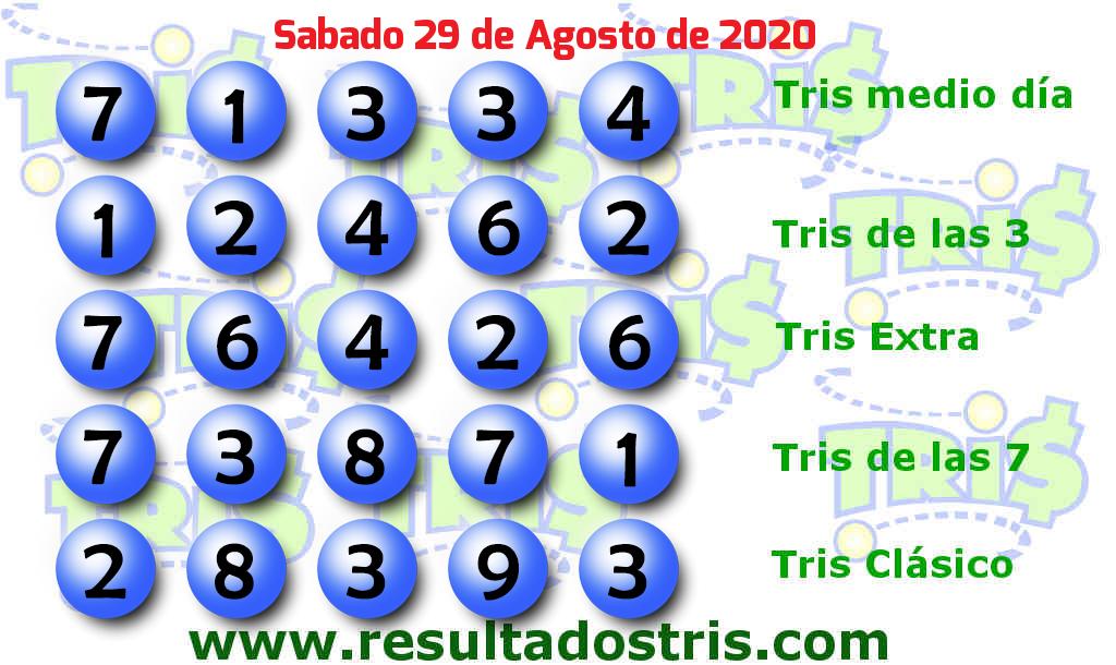 Boleto del Tris Clásico del 2020-08-29