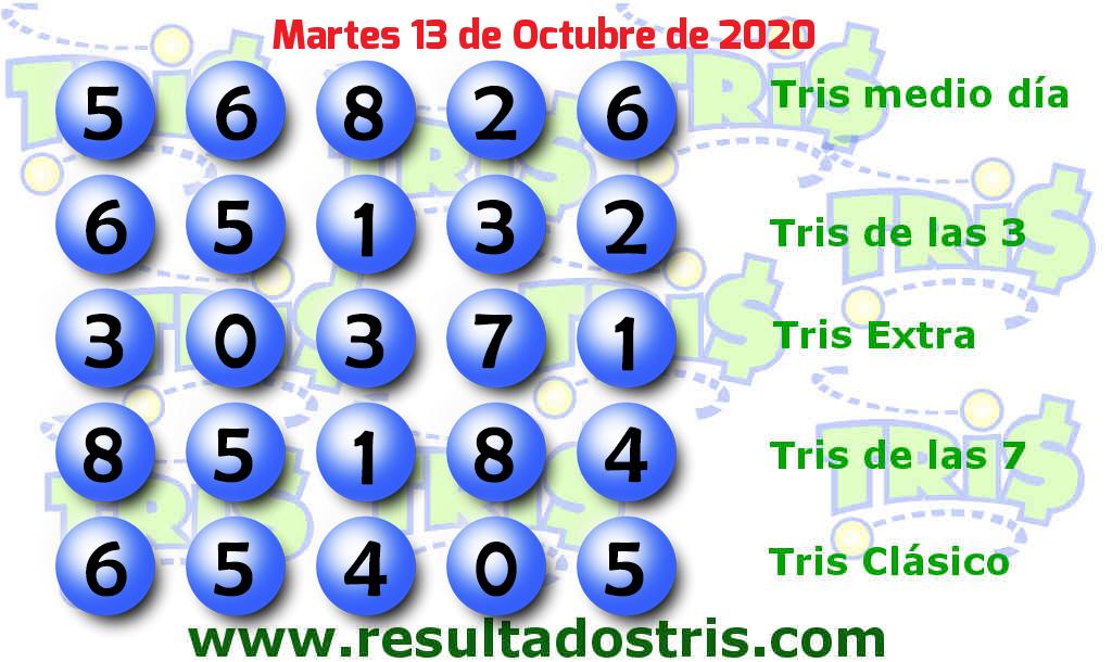 Boleto del Tris Clásico del 2020-10-13