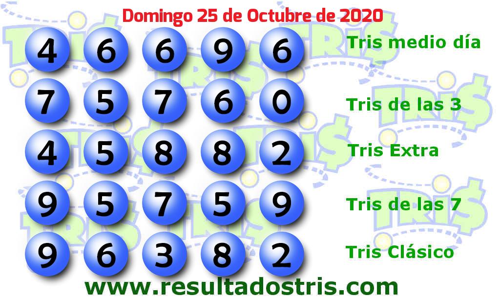 Boleto del Tris Clásico del 2020-10-25