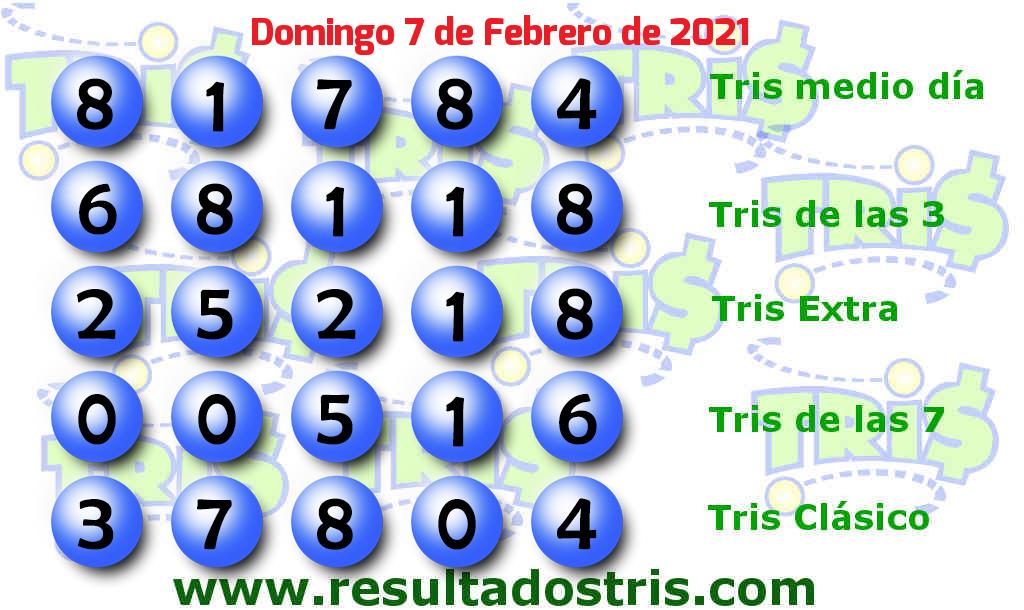 Boleto del Tris Clásico del 2021-02-07