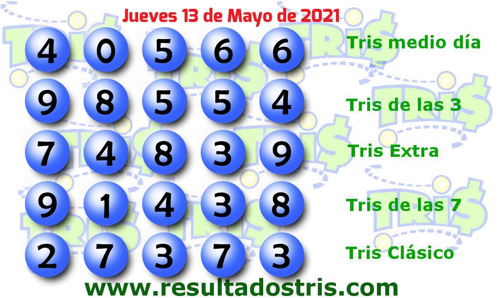Boleto del Tris Clásico del 2021-05-13