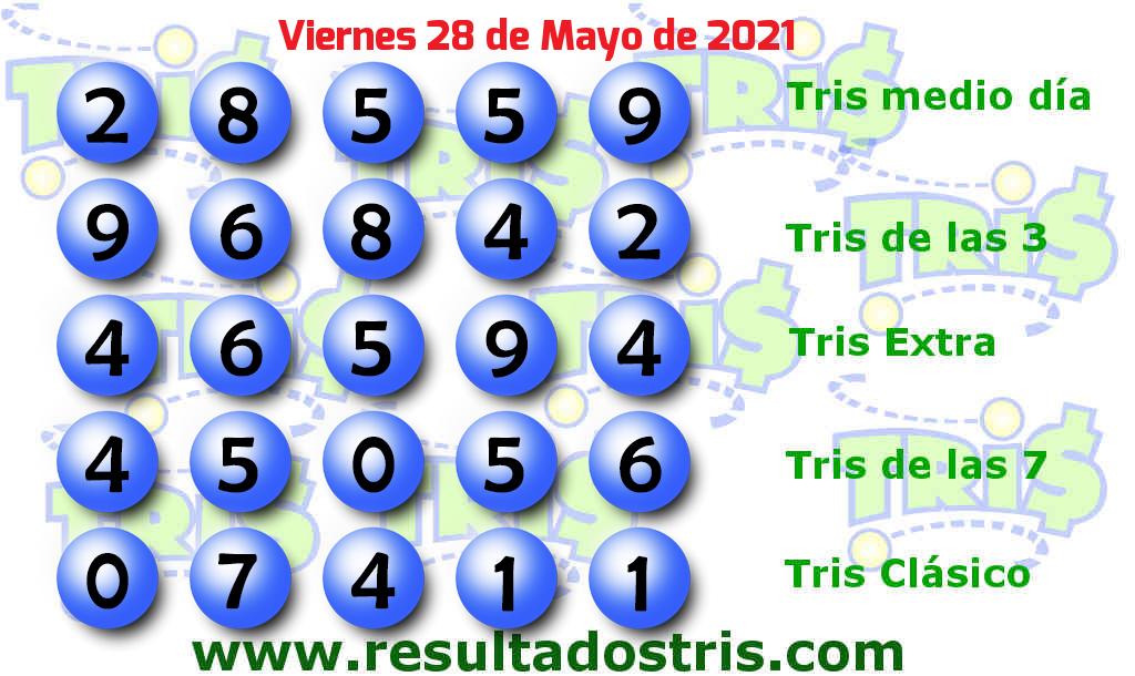 Boleto del Tris Clásico del 2021-05-28