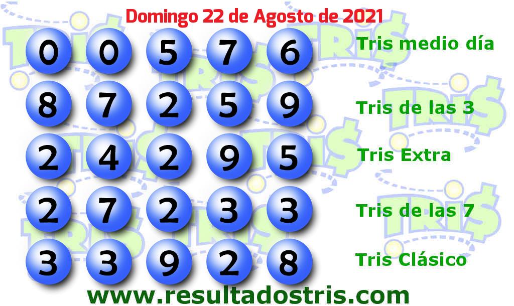 Boleto del Tris Clásico del 2021-08-22