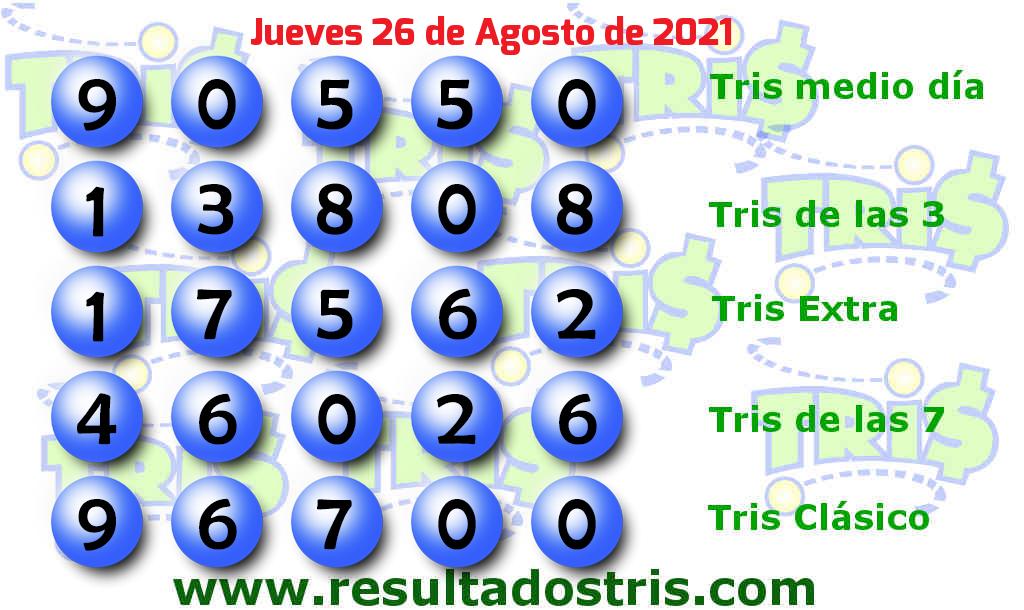 Boleto del Tris Clásico del 2021-08-26