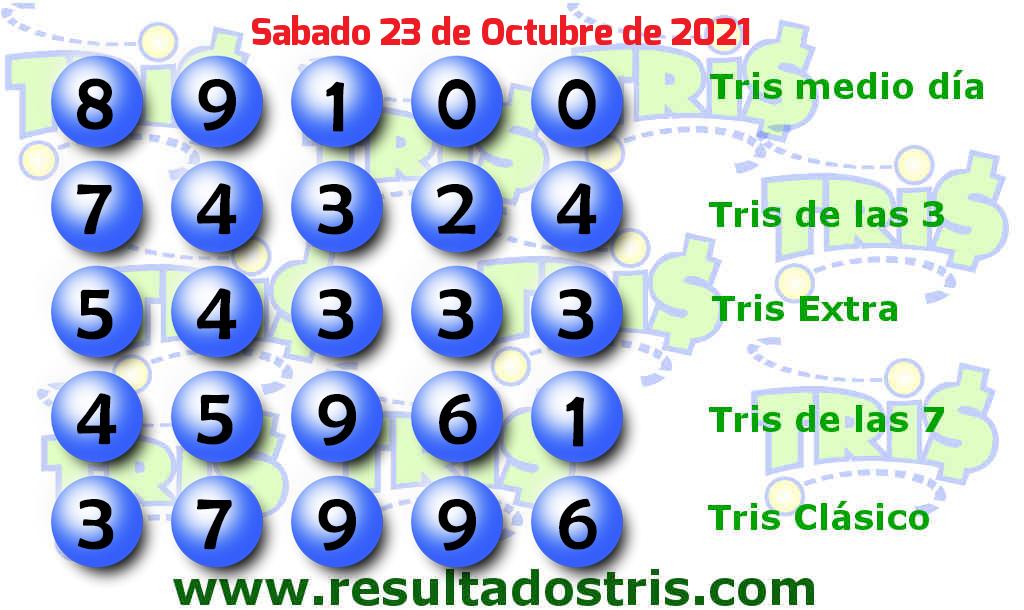 Boleto del Tris Clásico del 2021-10-23