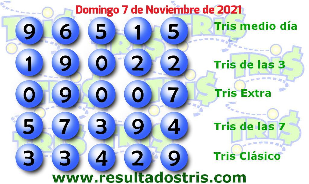 Boleto del Tris Clásico del 2021-11-07