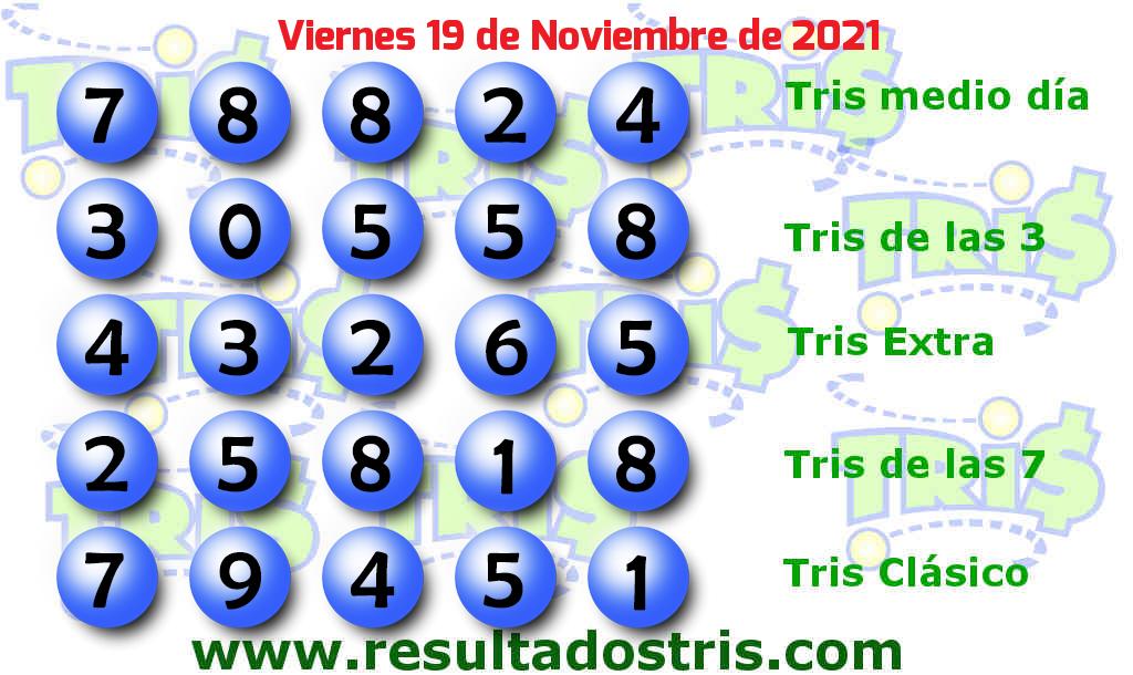 Boleto del Tris Clásico del 2021-11-19