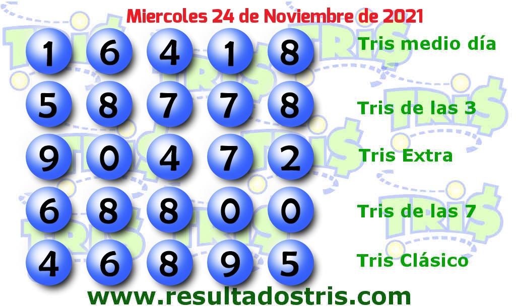 Boleto del Tris Clásico del 2021-11-24
