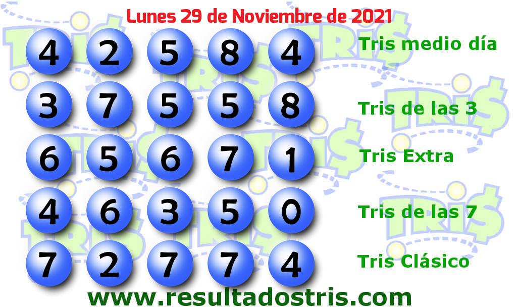 Boleto del Tris Clásico del 2021-11-29