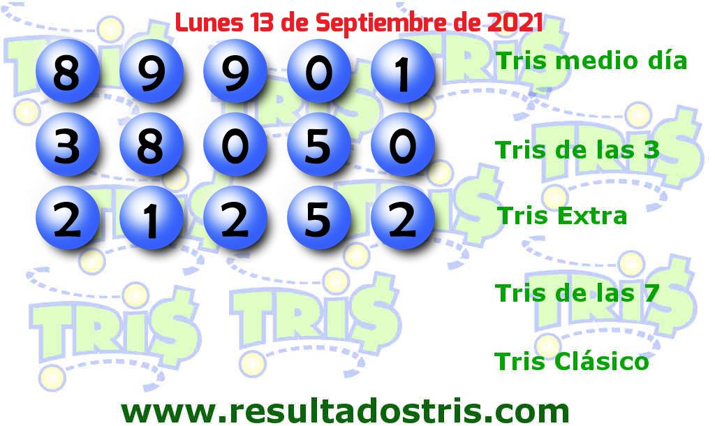 Boleto del Tris Extra del 2021-09-13