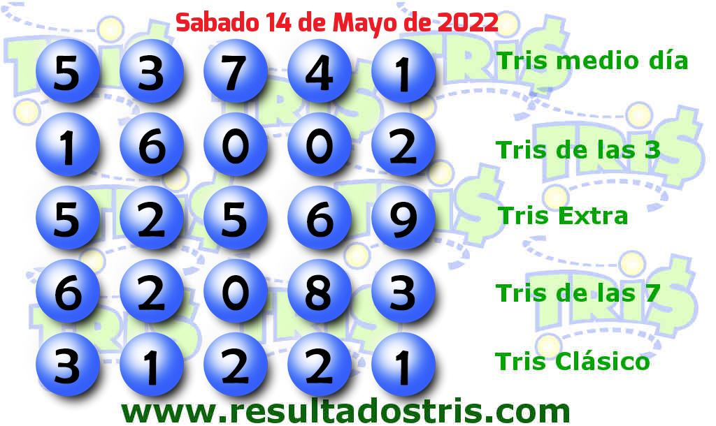 Boleto del Tris Clásico del 2022-05-14