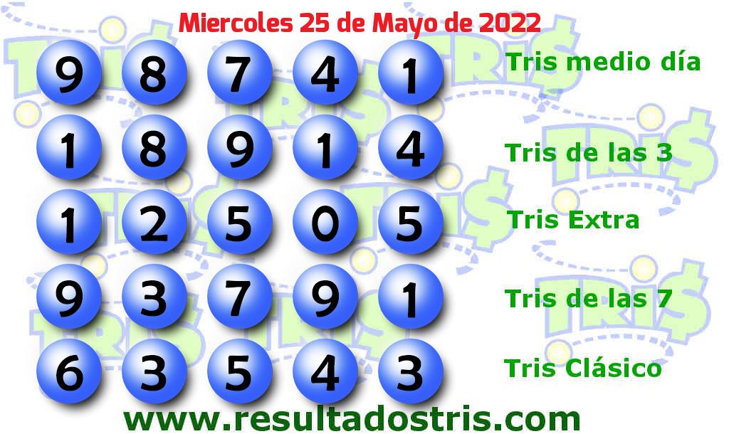 Boleto del Tris Clásico del 2022-05-25