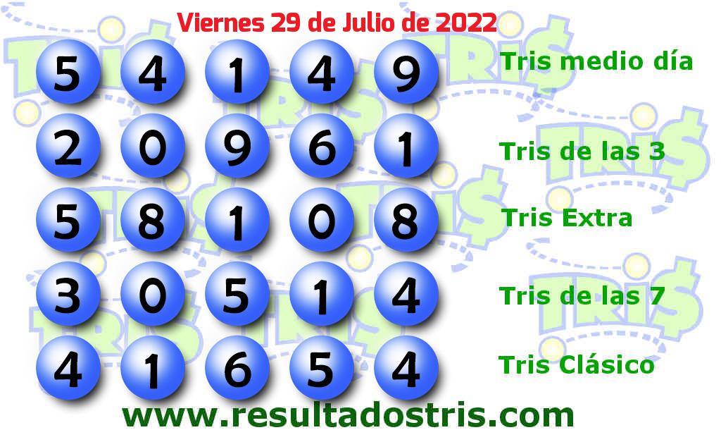 Boleto del Tris Clásico del 2022-07-29