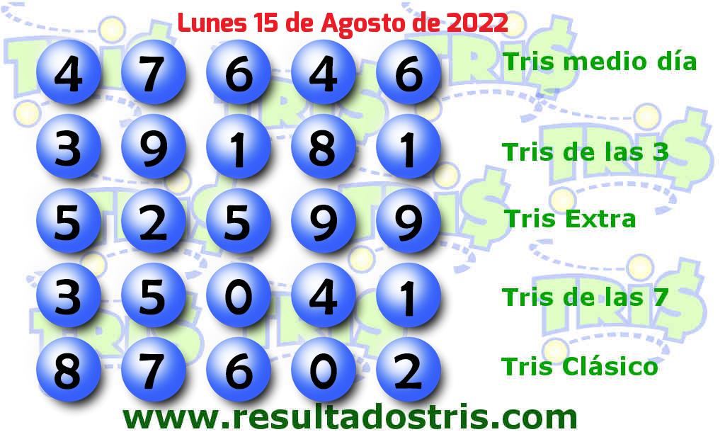 Boleto del Tris Clásico 2022-08-15