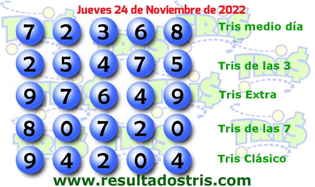 Boleto del Tris Clásico del 2022-11-24
