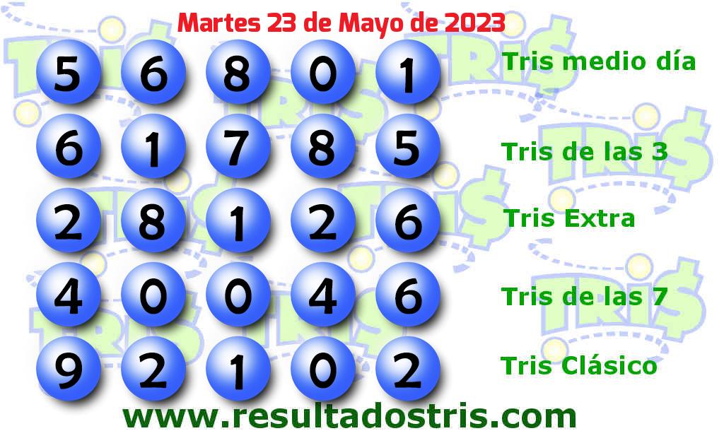 Resultados Tris Clásico del 2023-05-23 Boleto del Tris Clásico del 2023-05-23