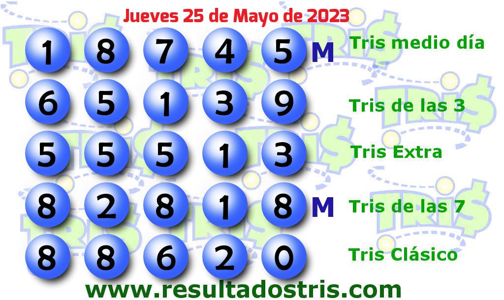 Boleto del Tris Clásico del 2023-05-25