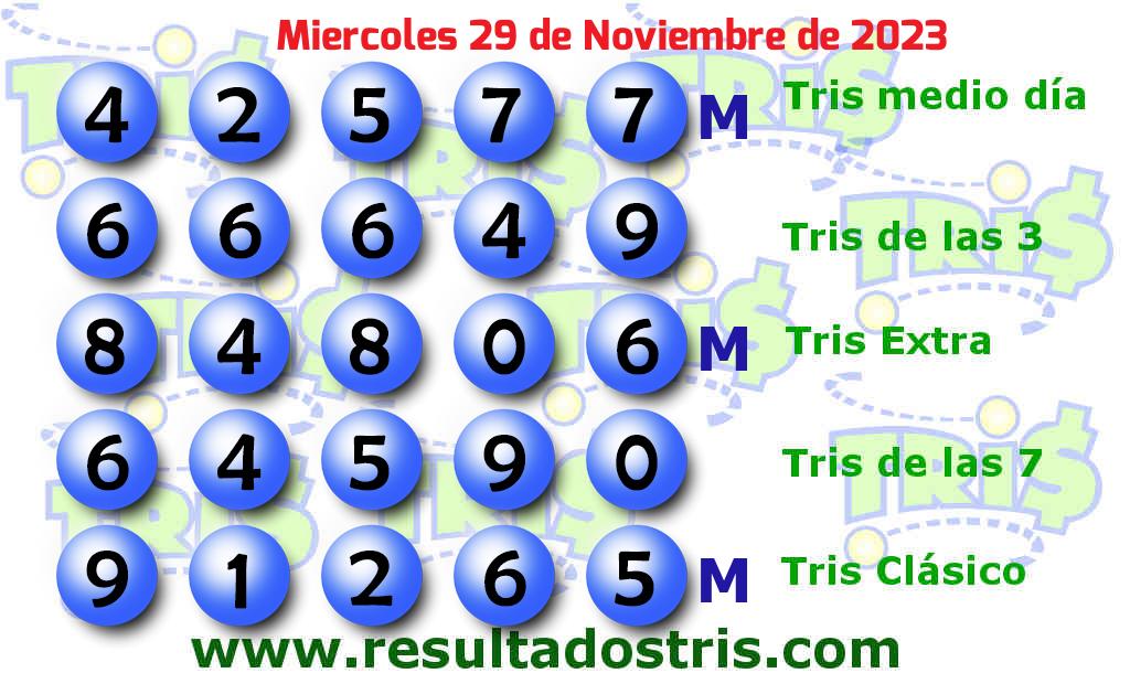 Boleto del Tris Clásico del 2023-11-29