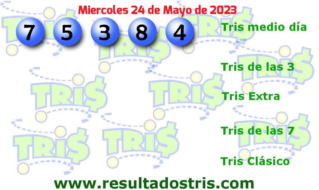 Resultados Tris Medio Día del 2023-05-24 Boleto del Tris Medio Día del 2023-05-24