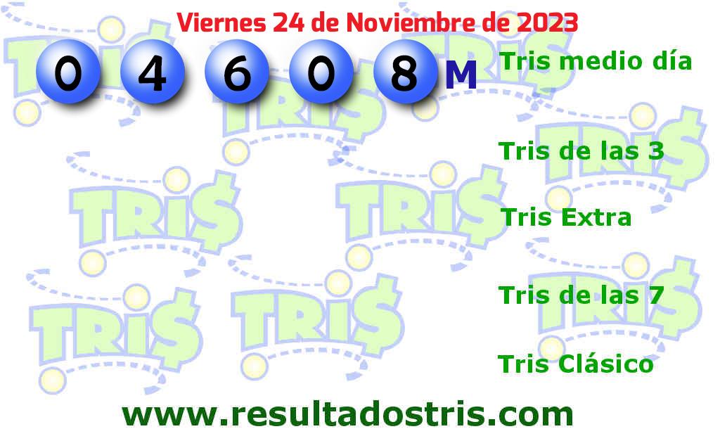Boleto del Tris Medio Día del 2023-11-24 Boleto del Tris Medio Día del 2023-11-24